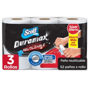 Toalla abosrbente x3 rollos